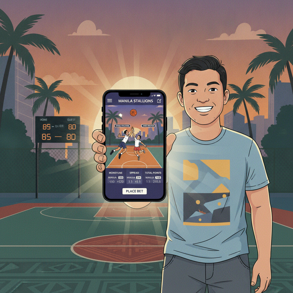 Illustration: How to Bet on PBA and NBA Games at Lambo Play – Sports Betting Walkthrough